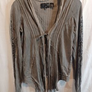 Miss Me Gray Cotton Garment (D)